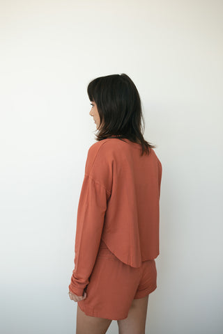 Garment Dyed Lounge Top