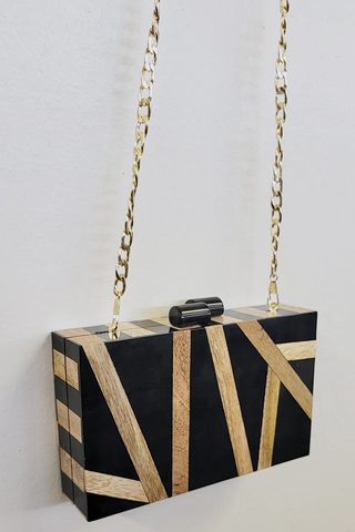 Hand Crafted Wooden Bag