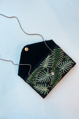 Hand Beaded Palm Bag