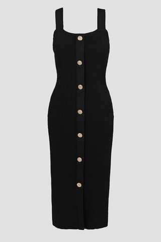 Button Down Pencil Dress