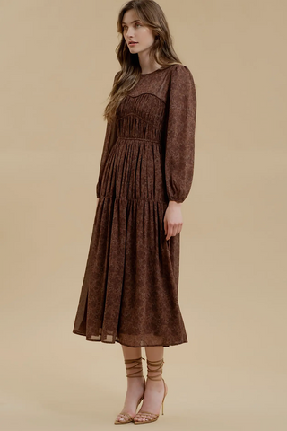 Sweetheart Peasant Dress