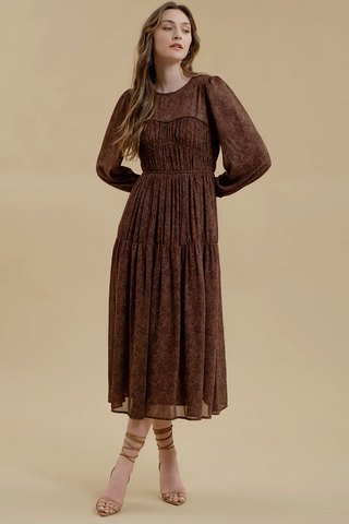 Sweetheart Peasant Dress