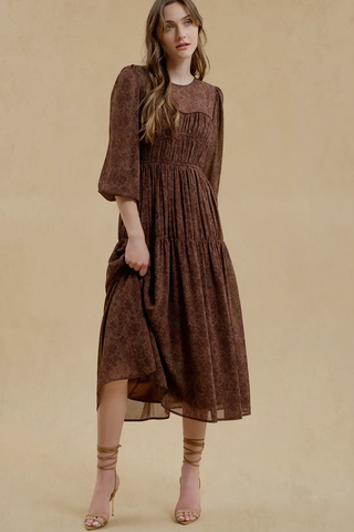 Sweetheart Peasant Dress