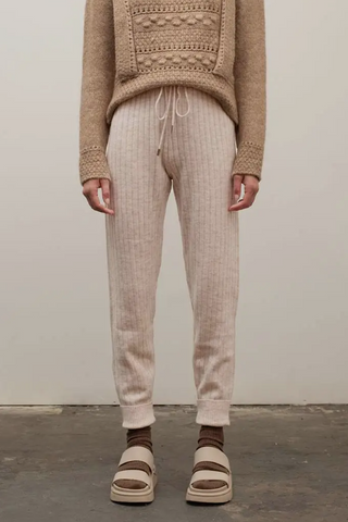 Lounge Ribbed Knit Pants