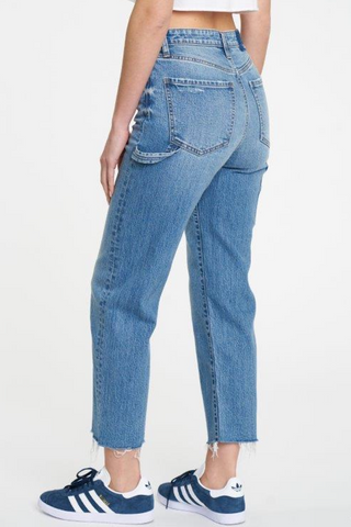 Utility High-Rise Cropped Jean
