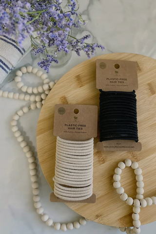 Plastic Free Hair Ties