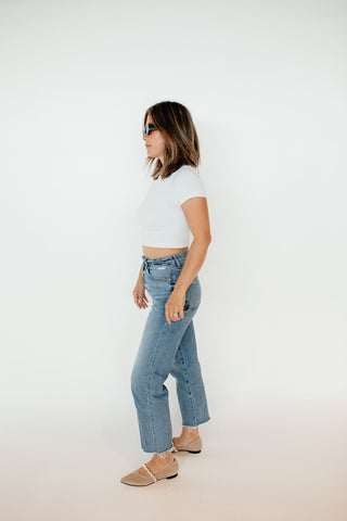 Utility High-Rise Cropped Jean