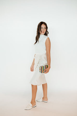 Subtle Texture Luxury Skirt