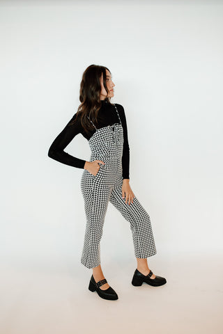 Jacquard Knit Jumpsuit