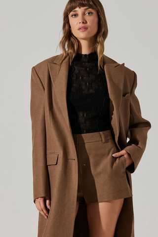 Tailored Sophisticated Luxe Coat