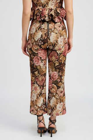 Fairy Floral Cropped Pant