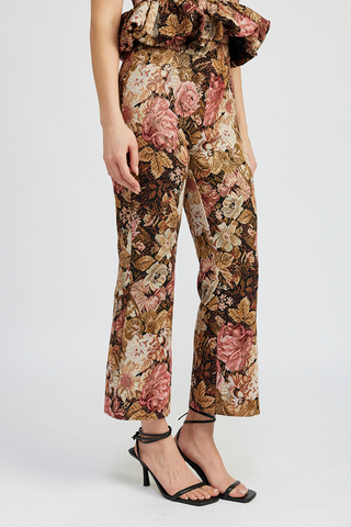 Fairy Floral Cropped Pant