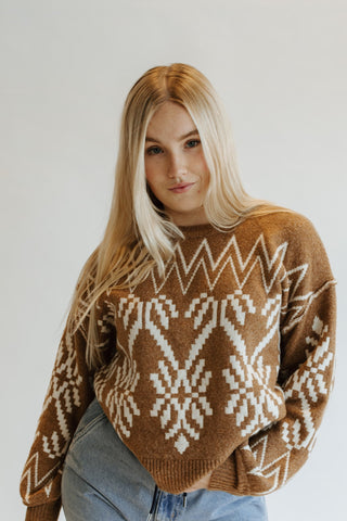 Cappuccino Alpine Sweater