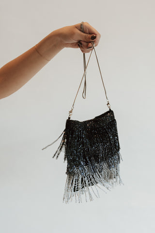 Ombre Fringe Shoulder Bag