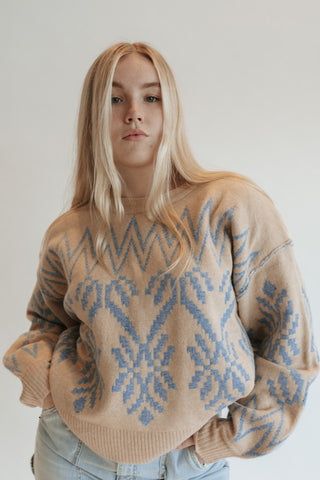 Alpine Knit Oversized Sweater