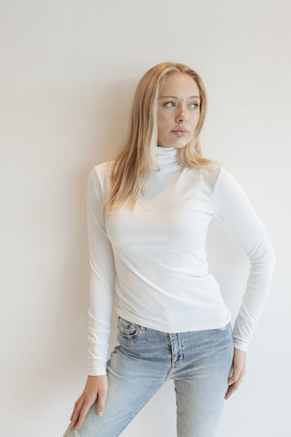 Bamboo Long Sleeve Turtleneck