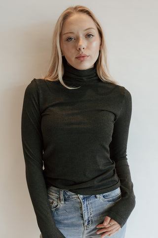 Bamboo Long Sleeve Turtleneck