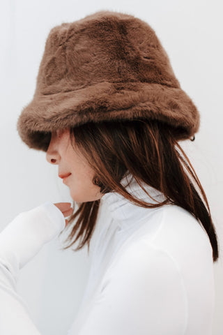 Vegan Fur Bucket Hat