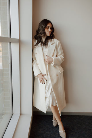 Luxe Dressed Up Wool Coat