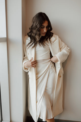 Luxe Dressed Up Wool Coat