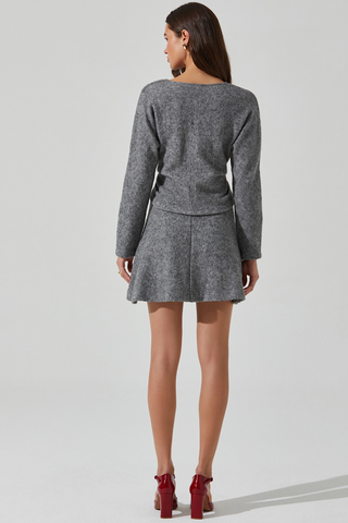 Sway Me More Wool Skirt